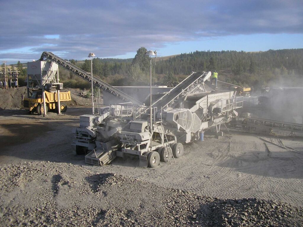 rock and gravel sales-and delivery by Hatter Creek Earthworks Princeton Idaho
