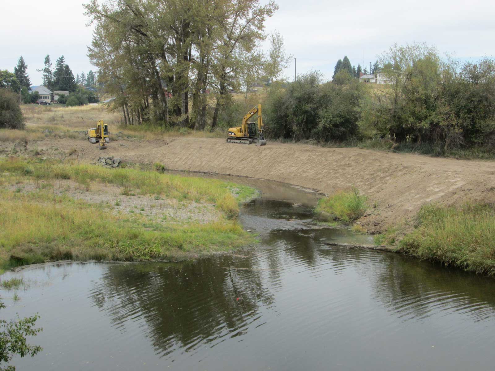 Palouse River Bank Stabilization Project South of Kennedy Ford Near Potlatch - 2015