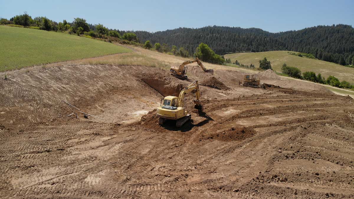 Hatter Creek Earthworks Excavation Road Building